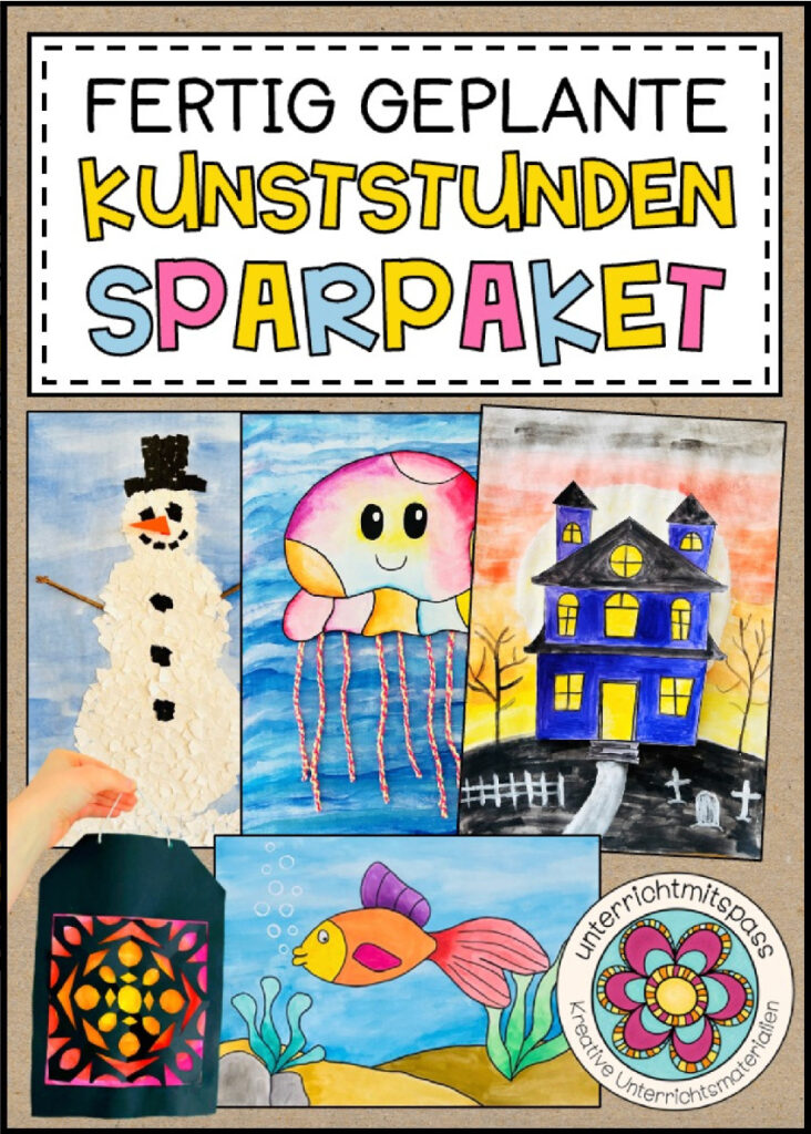 Fertig geplante Kunststunden – Sparpaket (wachsendes Paket)