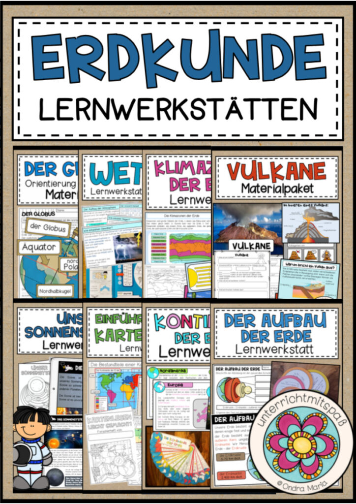 ERDKUNDE – Sammlung Lernwerkstätten (4.-5. Schulstufe)