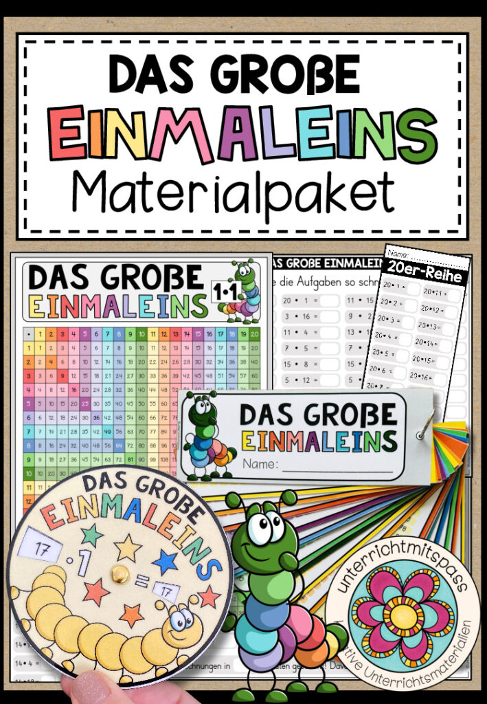 DAS GROßE EINMALEINS – Materialpaket