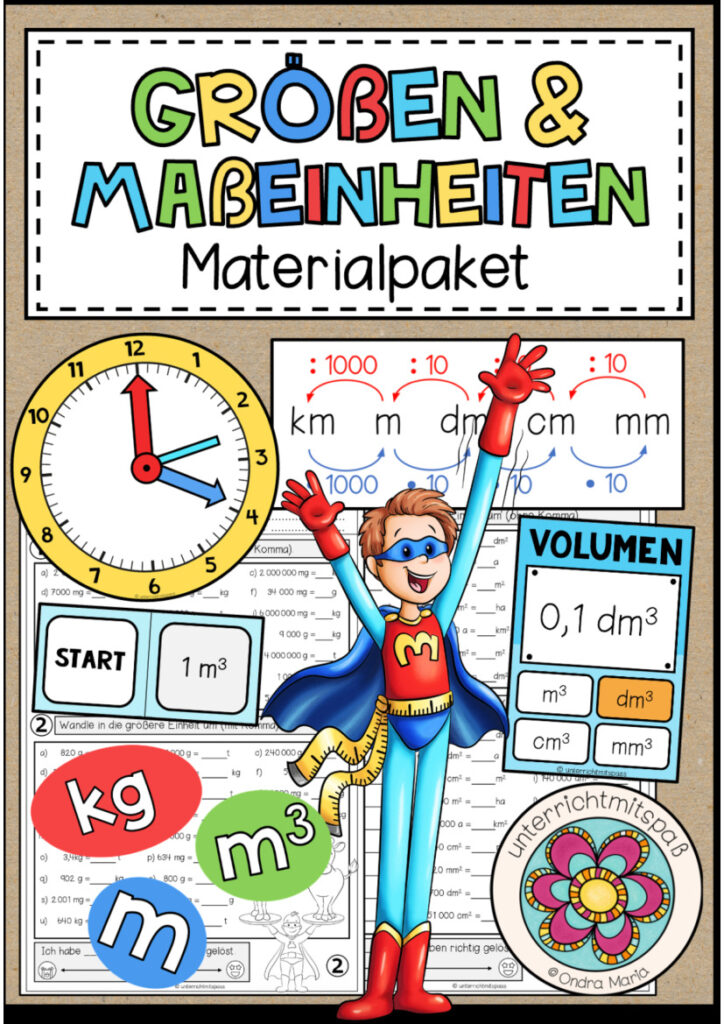 GRÖßEN UND MAßEINHEITEN – Materialpaket (4./5. Schulstufe)
