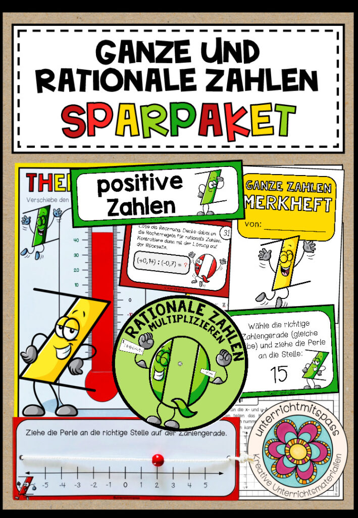 GANZE UND RATIONALE ZAHLEN – Sparpaket