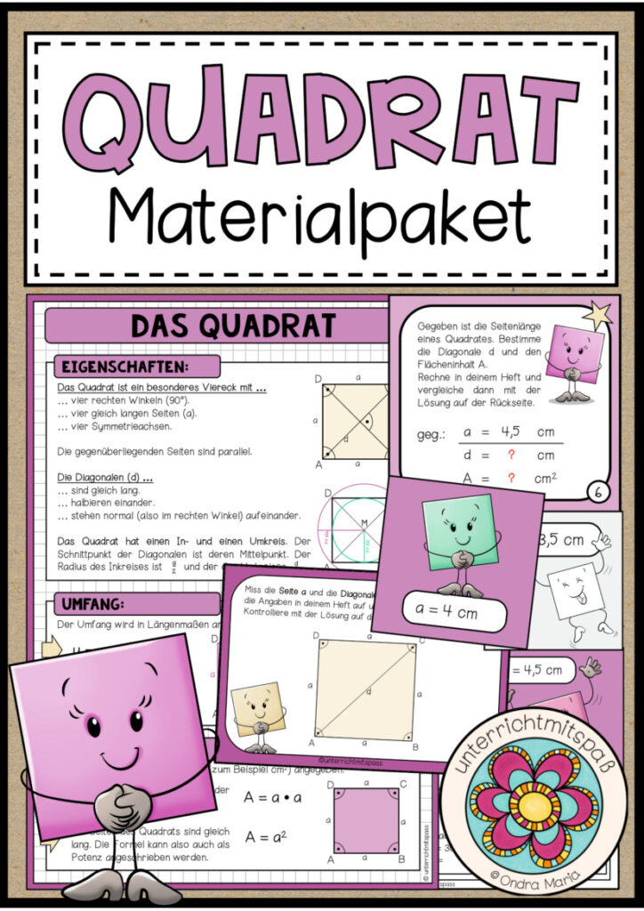 QUADRAT – Materialpaket