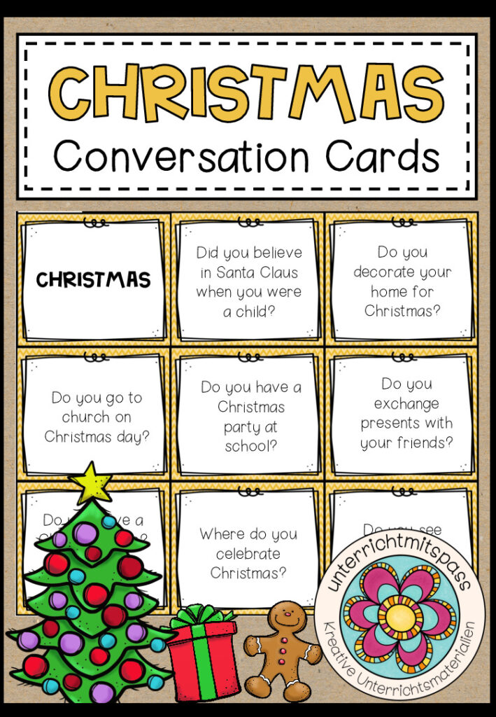 Christmas – Conversation Cards