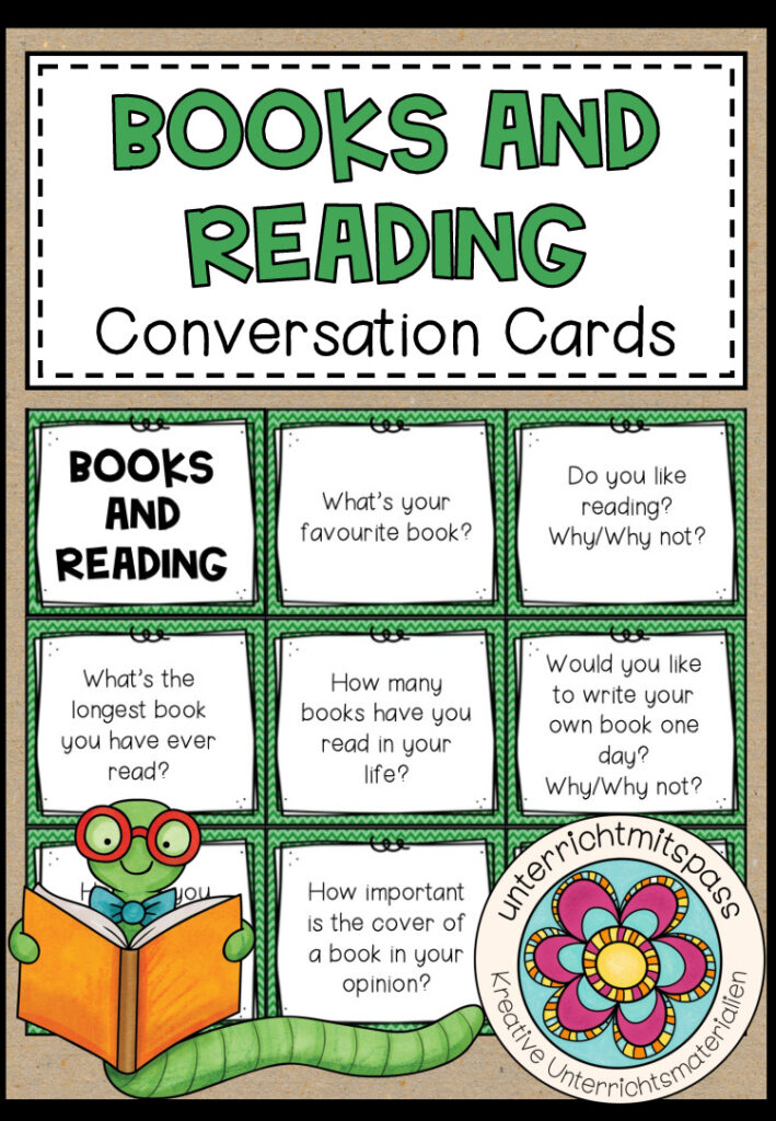 Books and Reading – Conversation Cards