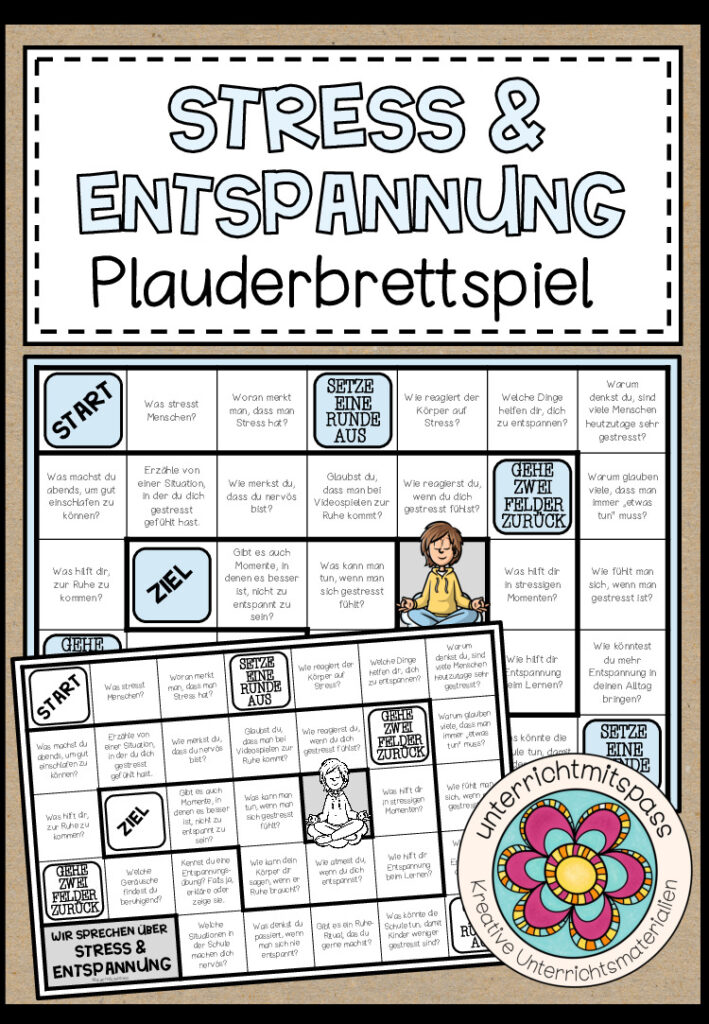 Stress & Entspannung – Plauderbrettspiel