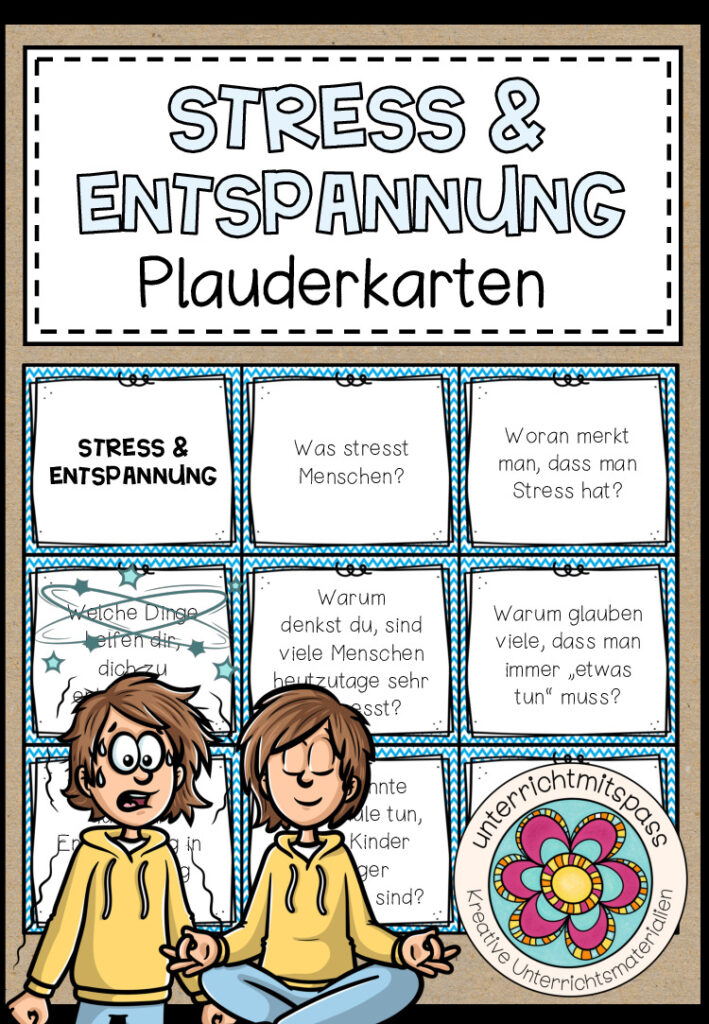 Stress & Entspannung – Plauderkarten
