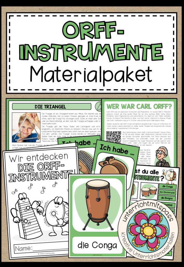 ORFF-INSTRUMENTE – Materialpaket