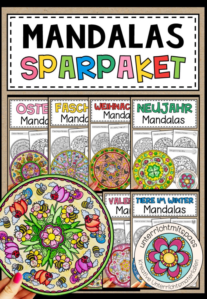 Mandalas – SPARPAKET (wachsendes Paket)