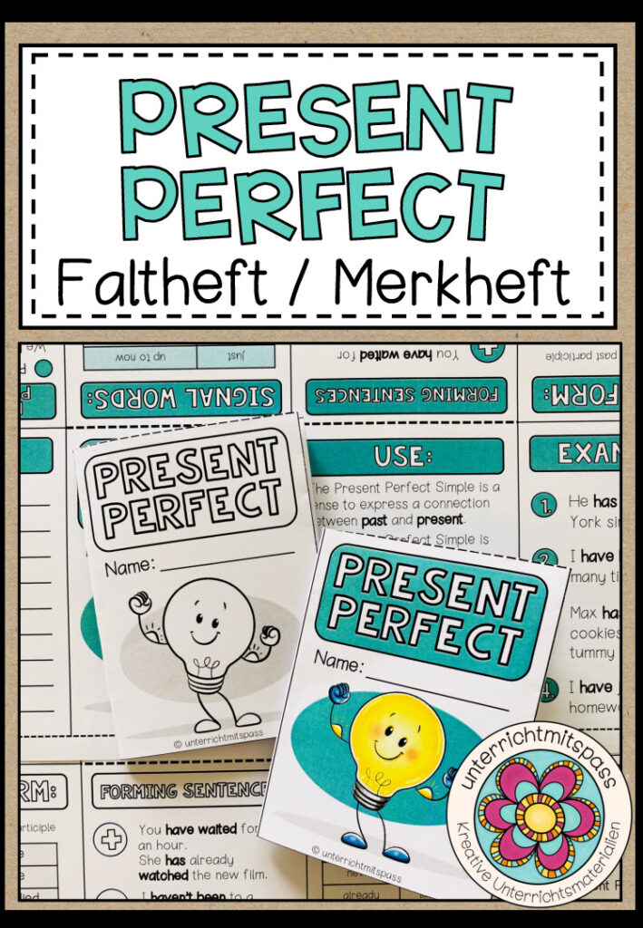 PRESENT PERFECT – Faltheft (Merkheft)