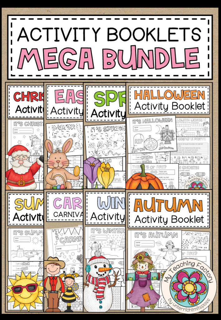 ACTIVITY BOOKLETS – SPARPAKET (wachsendes Paket)