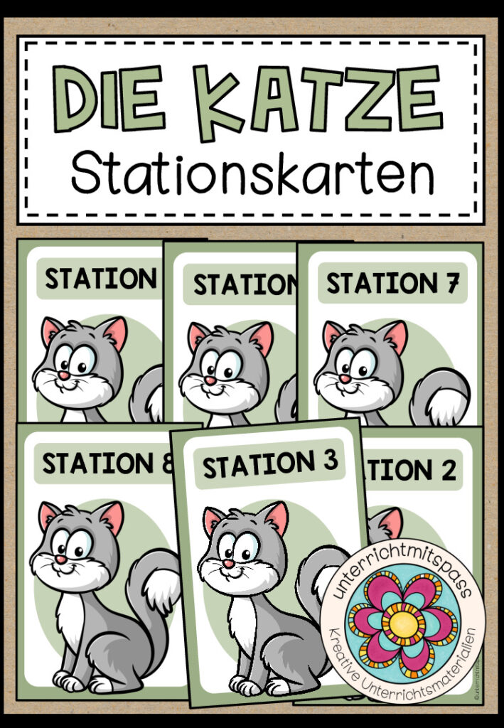 DIE KATZE – Stationskarten