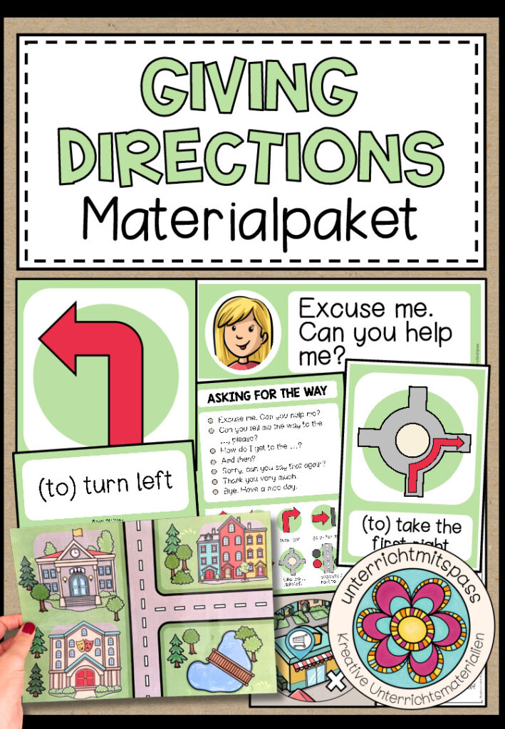 GIVING DIRECTIONS – Materialpaket
