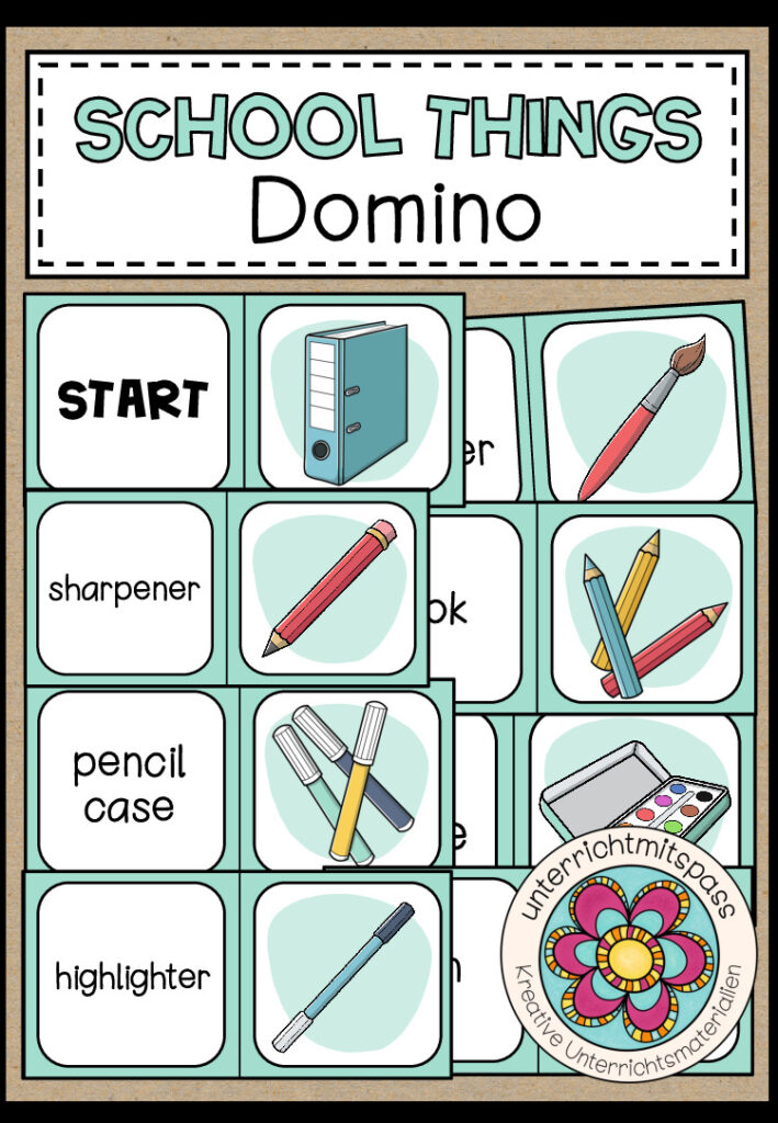 SCHOOL THINGS – Domino