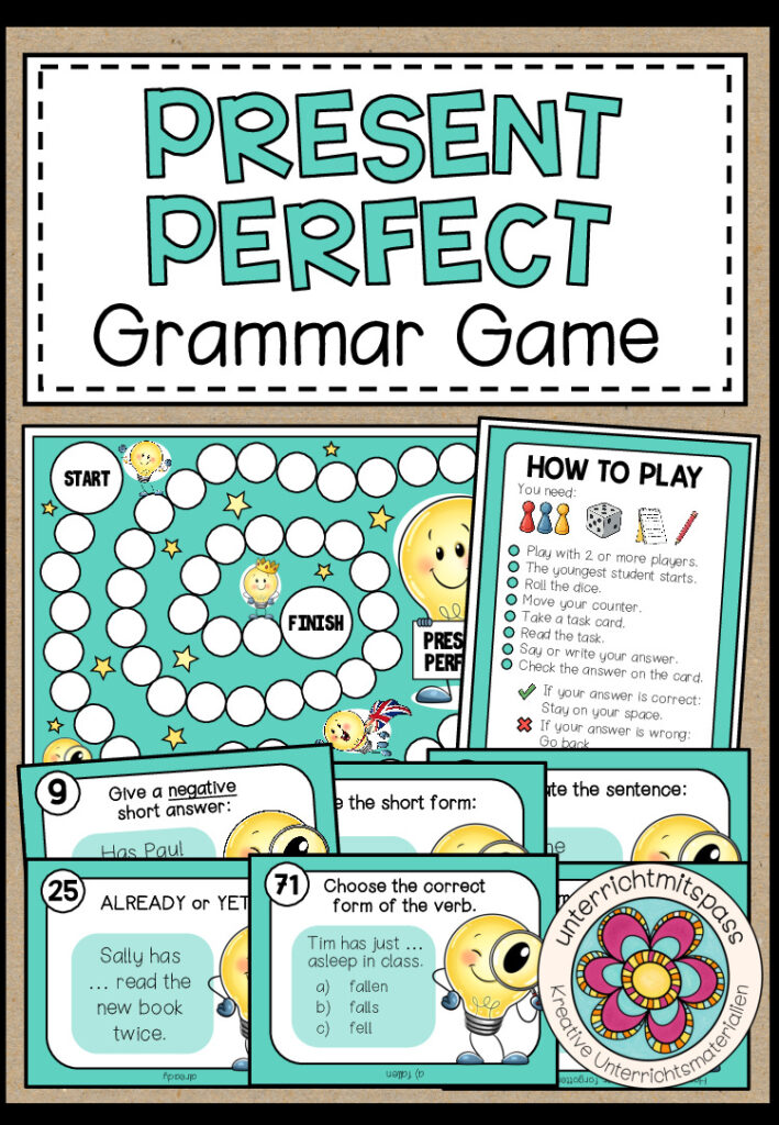 PRESENT PERFECT – Grammar Game