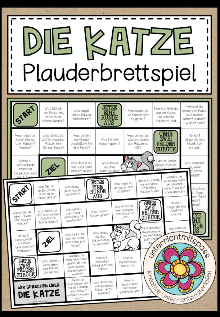 DIE KATZE – Plauderbrettspiel