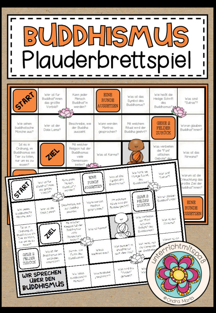 DER BUDDHISMUS – Plauderbrettspiel
