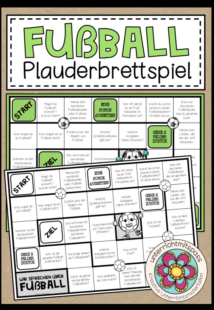 FUßBALL – Plauderbrettspiel