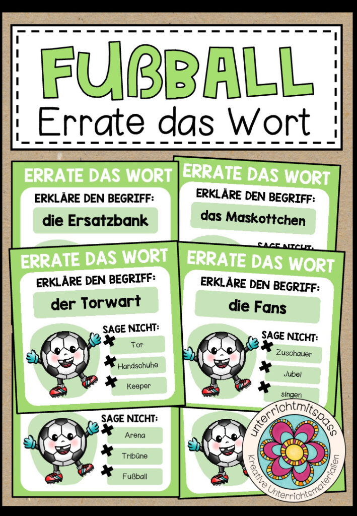 FUßBALL – Errate das Wort (Spiel)
