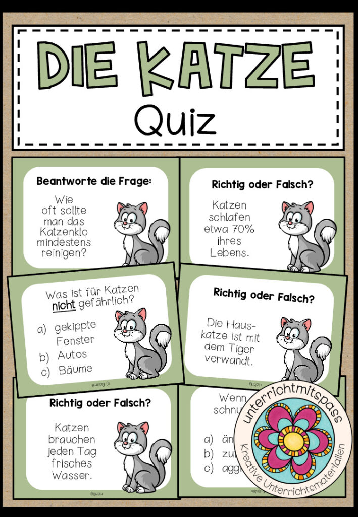 DIE KATZE – Quiz (Karten)