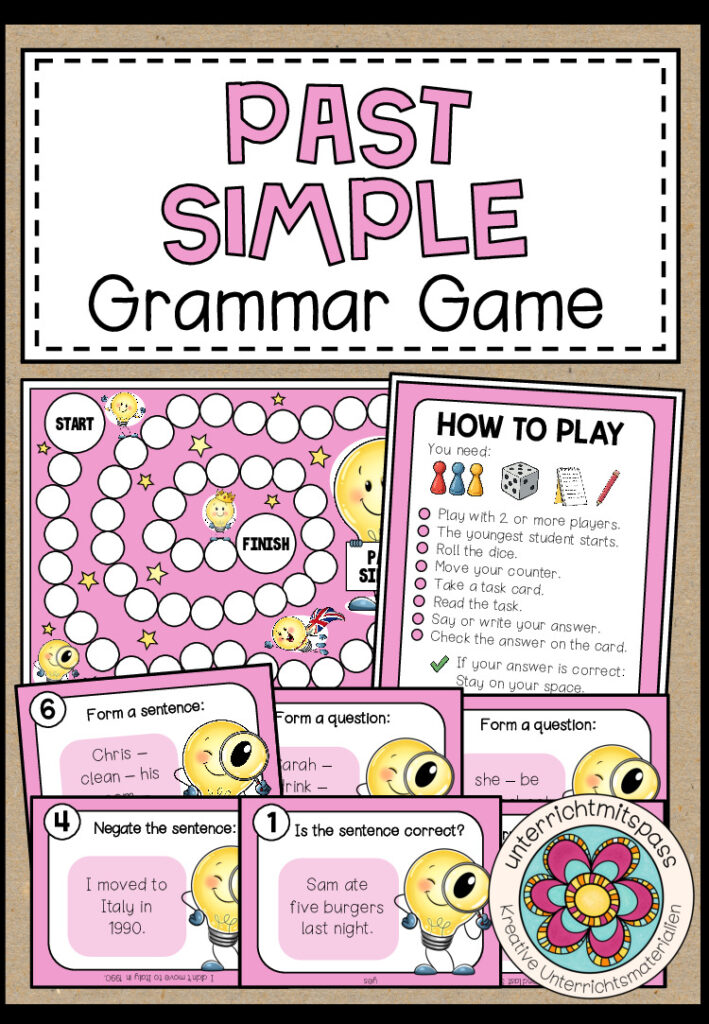 PAST SIMPLE – Grammar Game
