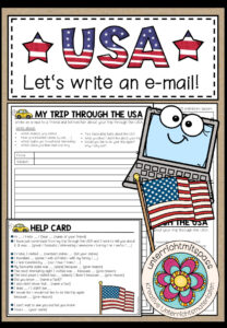 My trip through the USA (Writing an e-mail)