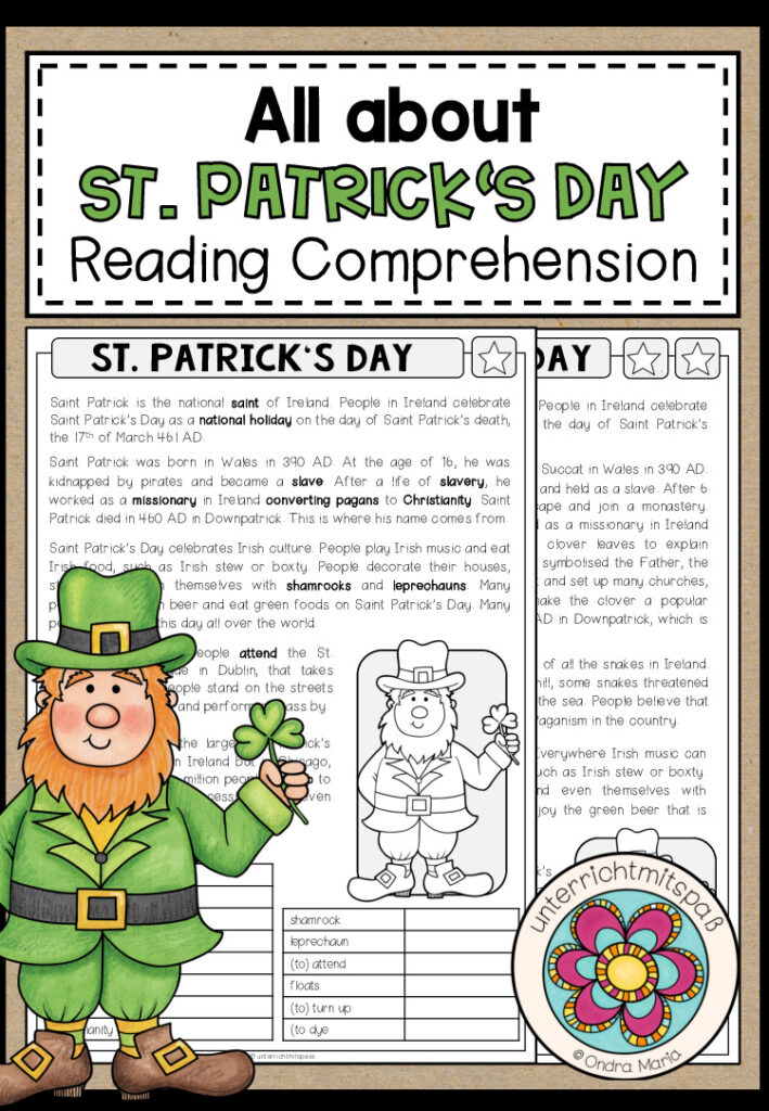 St. Patrick’s Day – Reading Comprehension