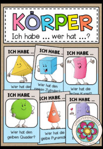 KÖRPER – Ich habe… wer hat…?