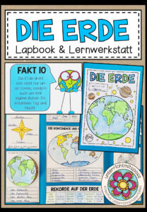 DIE ERDE – Lernwerkstatt + Lapbook