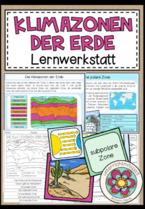 Die Klimazonen der Erde – Lernwerkstatt (Materialpaket)