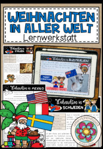 Weihnachten in aller Welt – Lernwerkstatt (digitale und analoge Variante)
