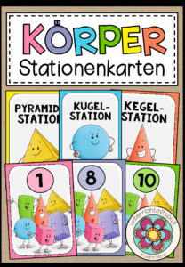 KÖRPER – 16 Stationskarten