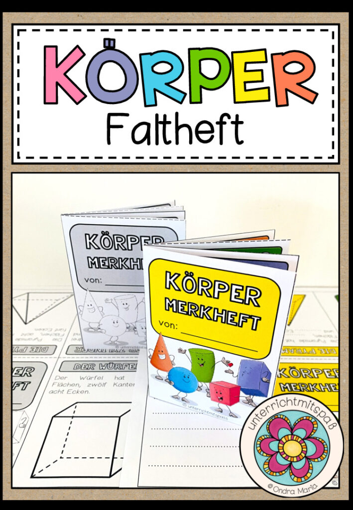 KÖRPER – Faltheft (Merkheft)
