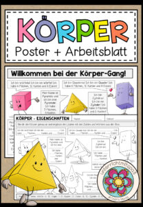 KÖRPER – Poster + Arbeitsblatt