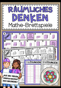 RÄUMLICHES DENKEN – 2 Mathe-Brettspiele