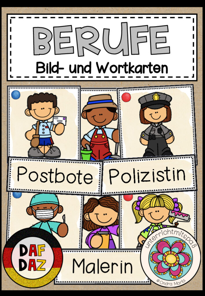BERUFE – Bild- und Wortkarten (DAF/DAZ)