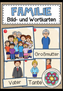 DIE FAMILIE – Bild-und Wortkarten (DAF/DAZ)