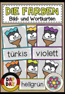 DIE FARBEN – Bild- und Wortkarten (DAF/DAZ)