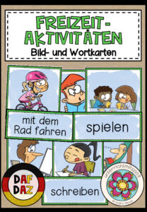 FREIZEITAKTIVITÄTEN – Bild- und Wortkarten (DAF/DAZ)
