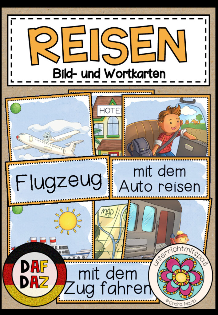 REISEN – Bild- und Wortkarten (DAF/DAZ)