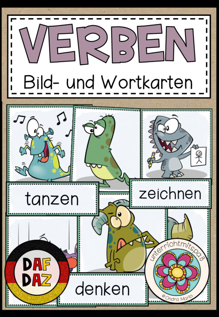 VERBEN – Bild- und Wortkarten (DAF/DAZ)