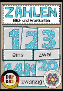 ZAHLEN – Bild- und Wortkarten (DAF/DAZ)