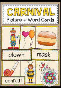 CARNIVAL – Picture + Word Cards