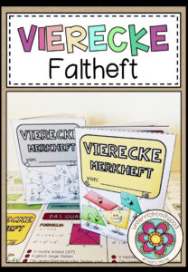 VIERECKE – Faltheft (Merkheft)