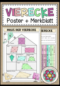 HAUS DER VIERECKE – Poster + Merkblatt
