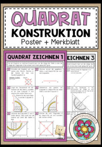 QUADRAT – Konstruktion (Poster + Merkblatt)