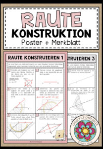 RAUTE – Konstruktion (Poster + Merkblatt)