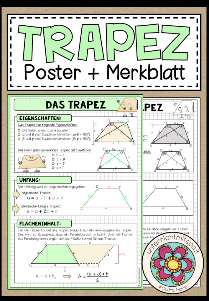 TRAPEZ – Poster + Merkblatt