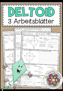 DELTOID (Drachen) – 3 Arbeitsblätter