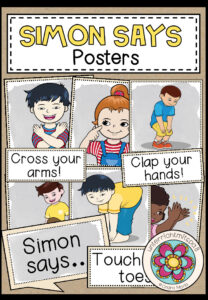 SIMON SAYS – Posters