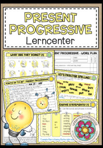 PRESENT PROGRESSIVE – Lerncenter / Lerntheke